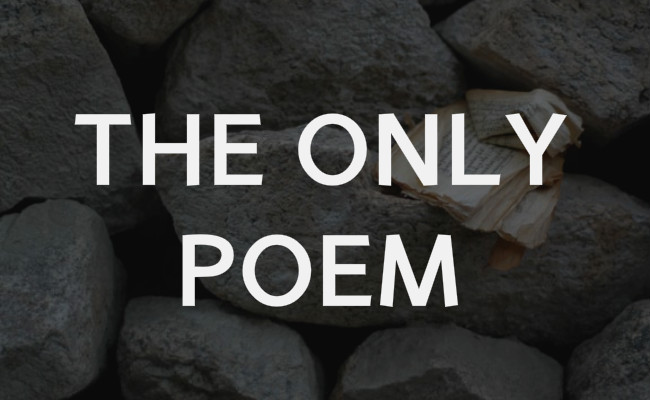 Redemption group psalm - the only poetry I have ever written