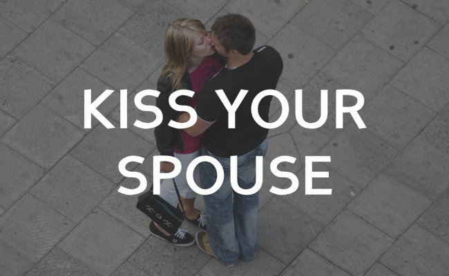 Kiss Your Spouse!
